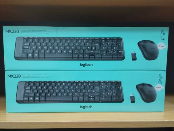 Logitech wireless keyboard and mouse