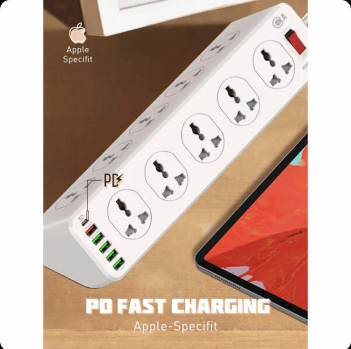 Multiprise 10 Ports USB-C/A