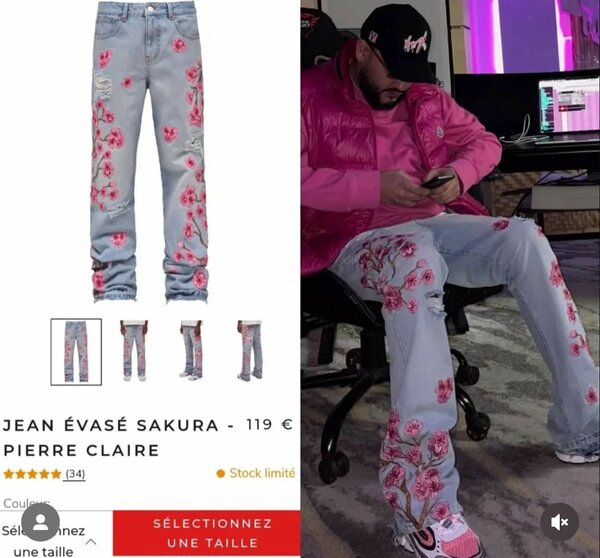 Jean Évasé Sakura Style