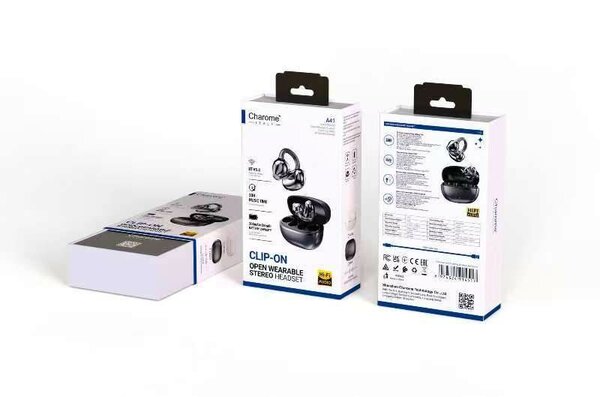 Écouteurs Clip-On Bluetooth Charome