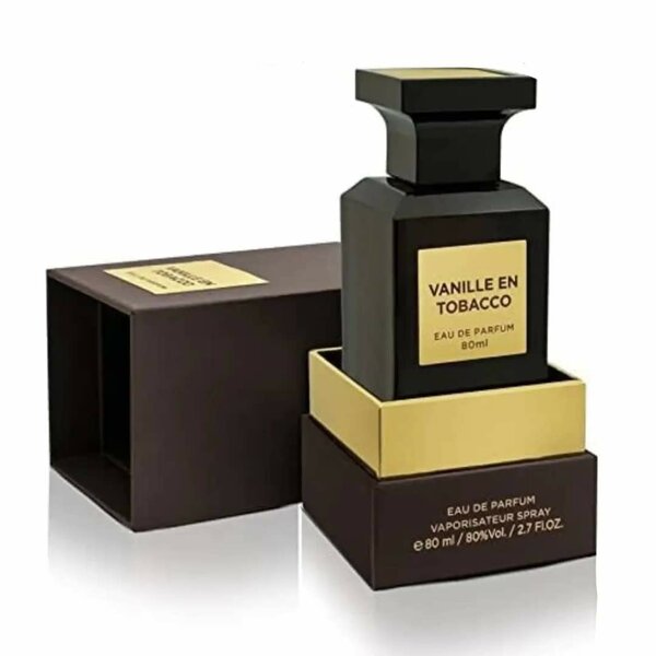 Vanille en Tobacco 80ml fragrance world perfume
