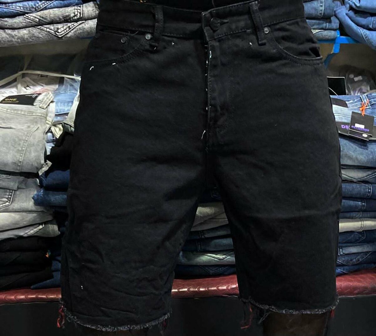 Shorts en jean pour hommes