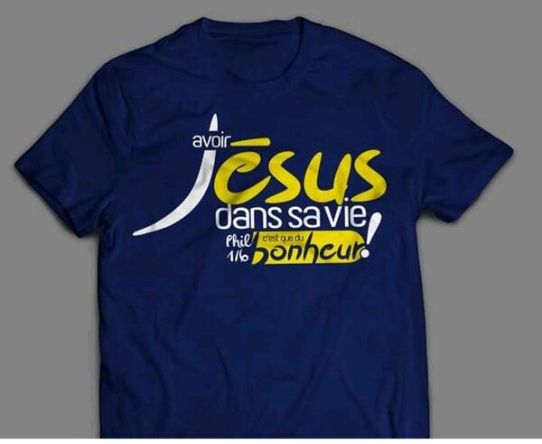 T-shirt Jésus Bonheur