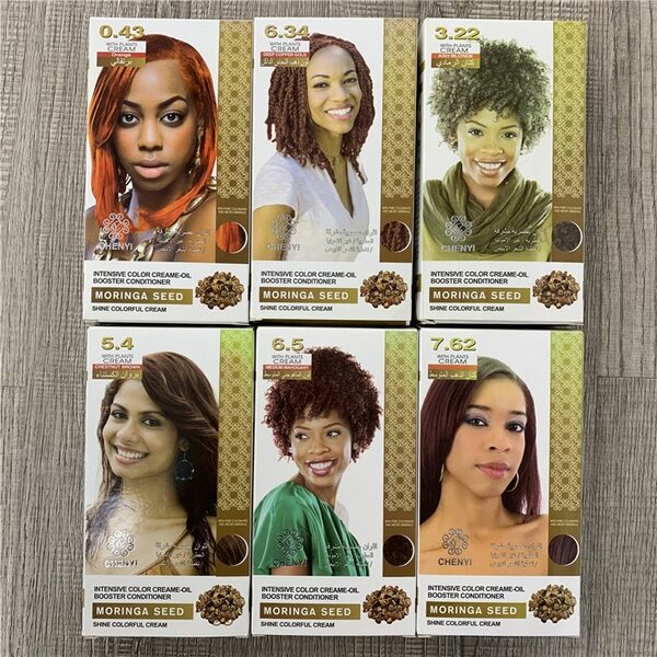 Intense Hair Color Cream Set