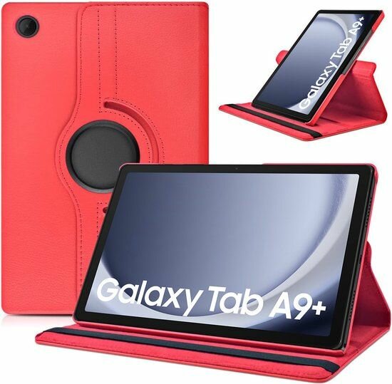 Coque rotative Galaxy Tab A9+