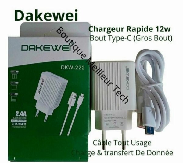 Chargeur Rapide 12W Dakewei