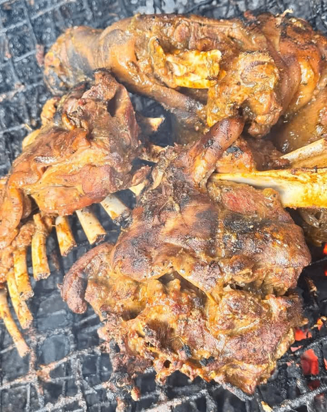 PORC AFRICAIN BRAISÉ