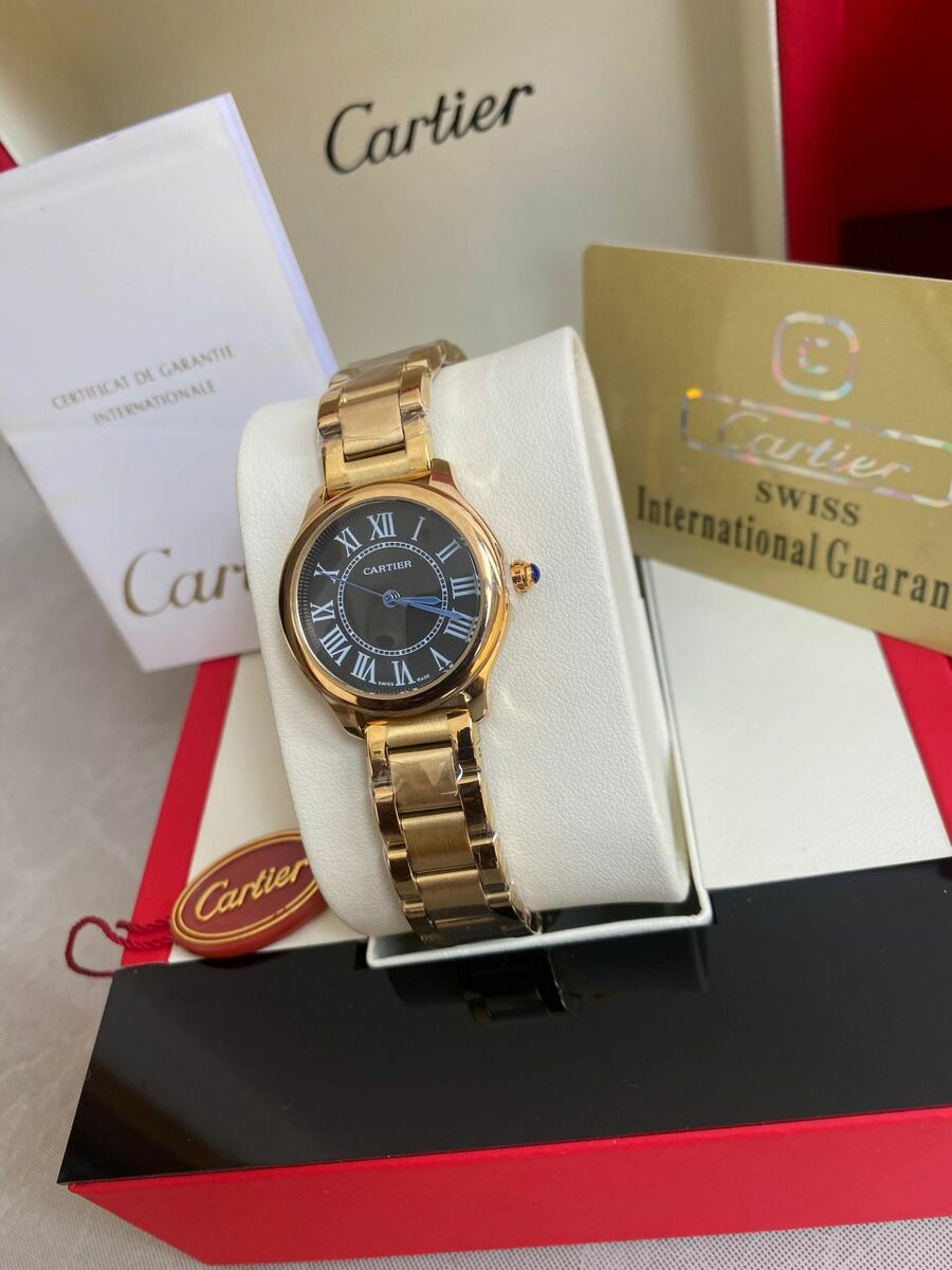 Montre de luxe Cartier