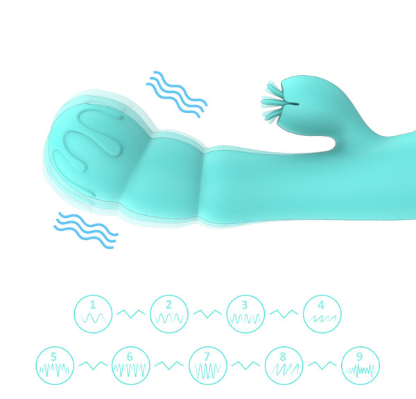 Vibromasseur Silicone Étanche