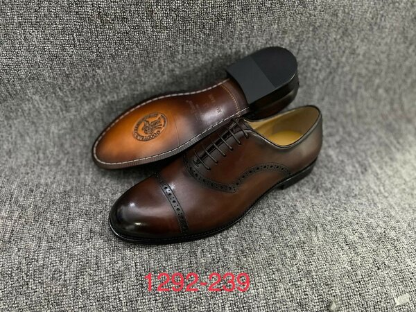 Authentic high quality leather shoes
