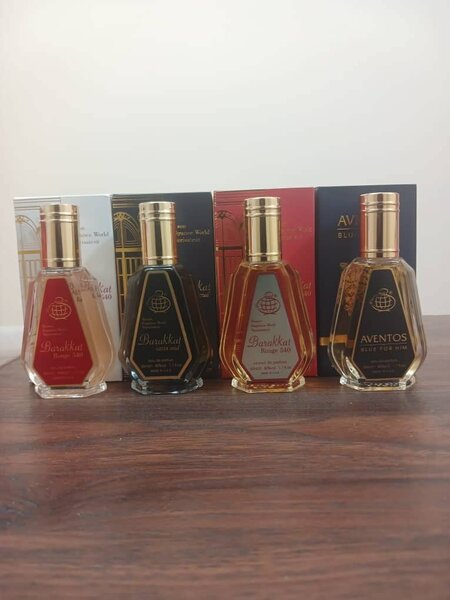 50ml fragrance world perfume. 6pcs