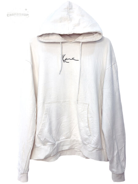 Sweat à capuche blanc unisexe