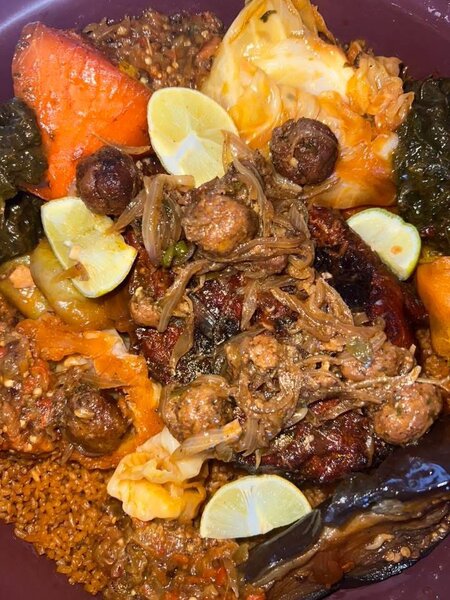 Plat de Riz Jollof Sénégalais