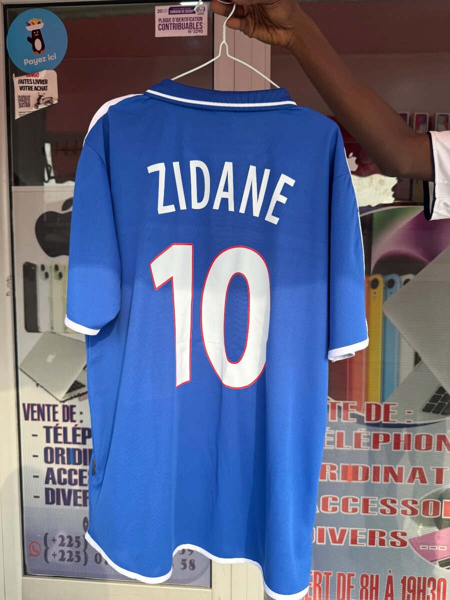 Maillot Zidane Équipe France