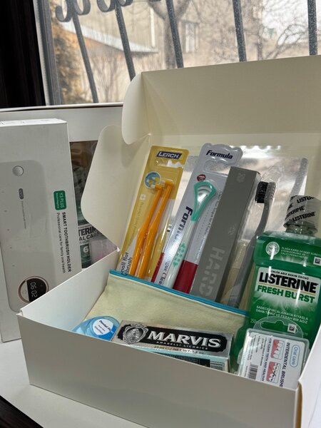 Бокс набор для ухода за полостью рта