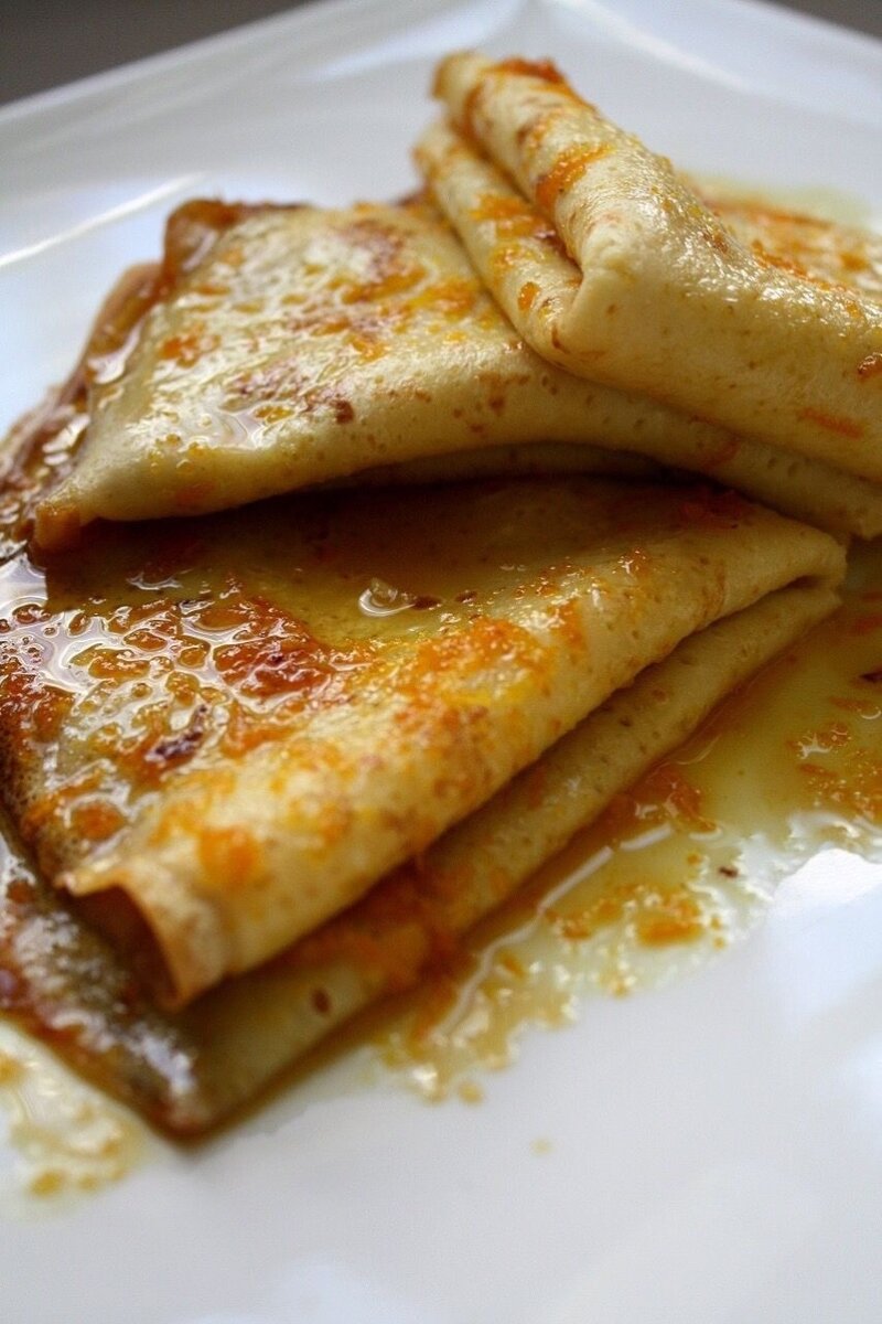 Crêpes Suzette délicieuses