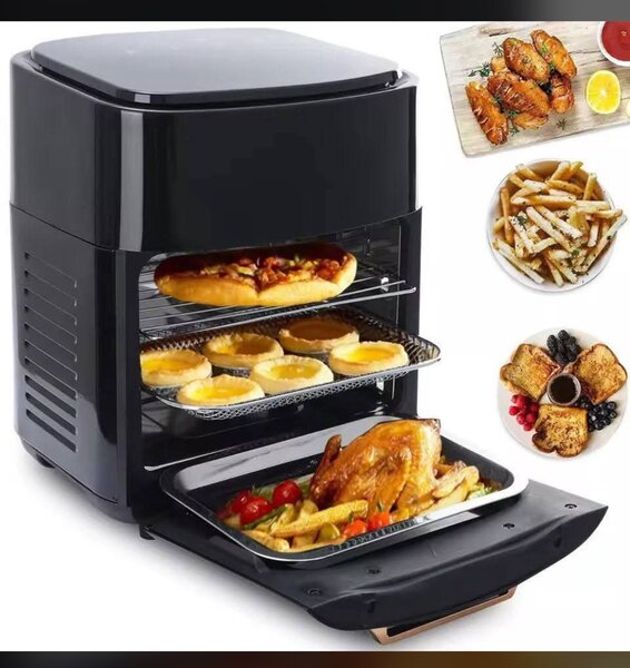 Silver crest 15 Liters Air Fryer -Black