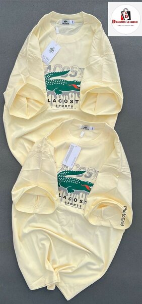 T-shirt Lacoste Sport Jaune