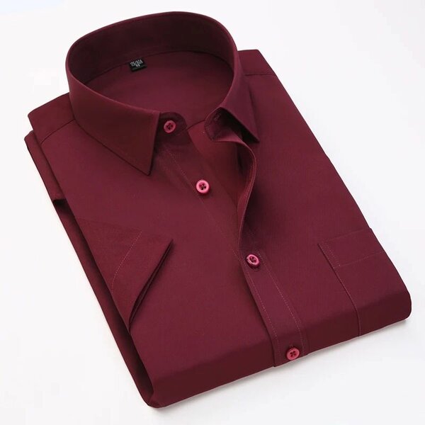 Short sleeve office shirts for men