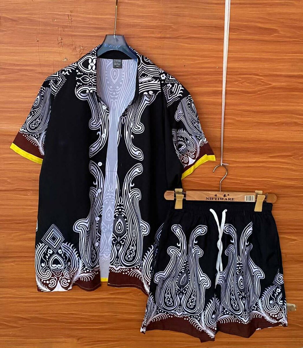 BLACKMEN VINTAGE TOP AND DOWN SHORTS