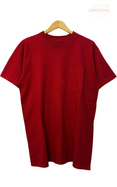 T-shirt rouge classique homme
