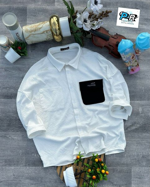 Chemise décontractée unisexe