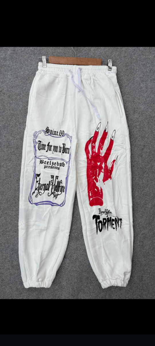 Pantalons de jogging imprimé unisexe