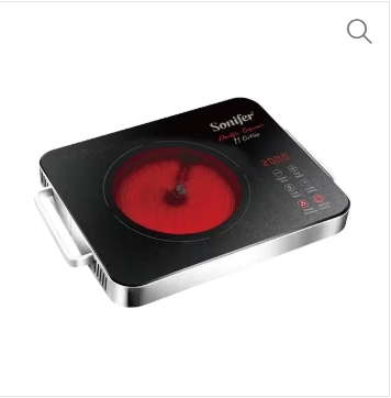 Sonifer SF-3039 household 2000w stainless steel case single piece touch control electric hot plate cooker