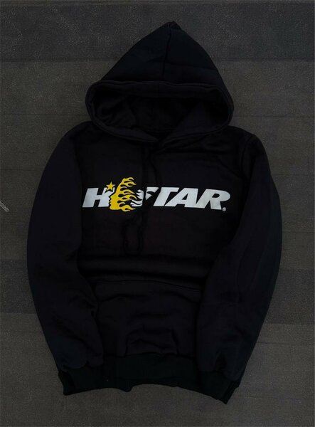 Sweat à capuche noir tendance