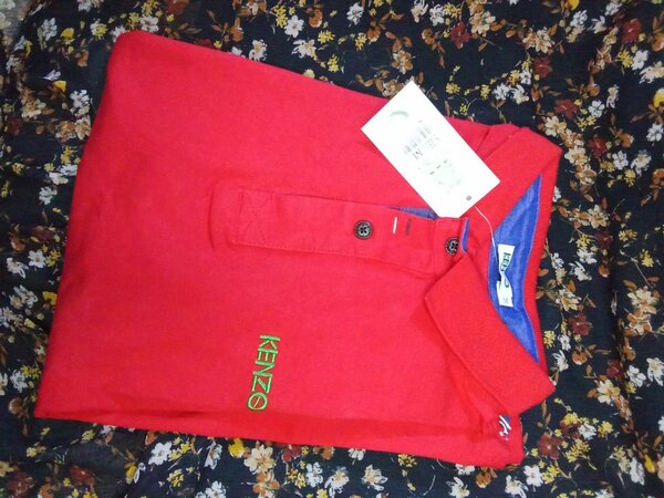 Polo rouge élégant Homme/Femme