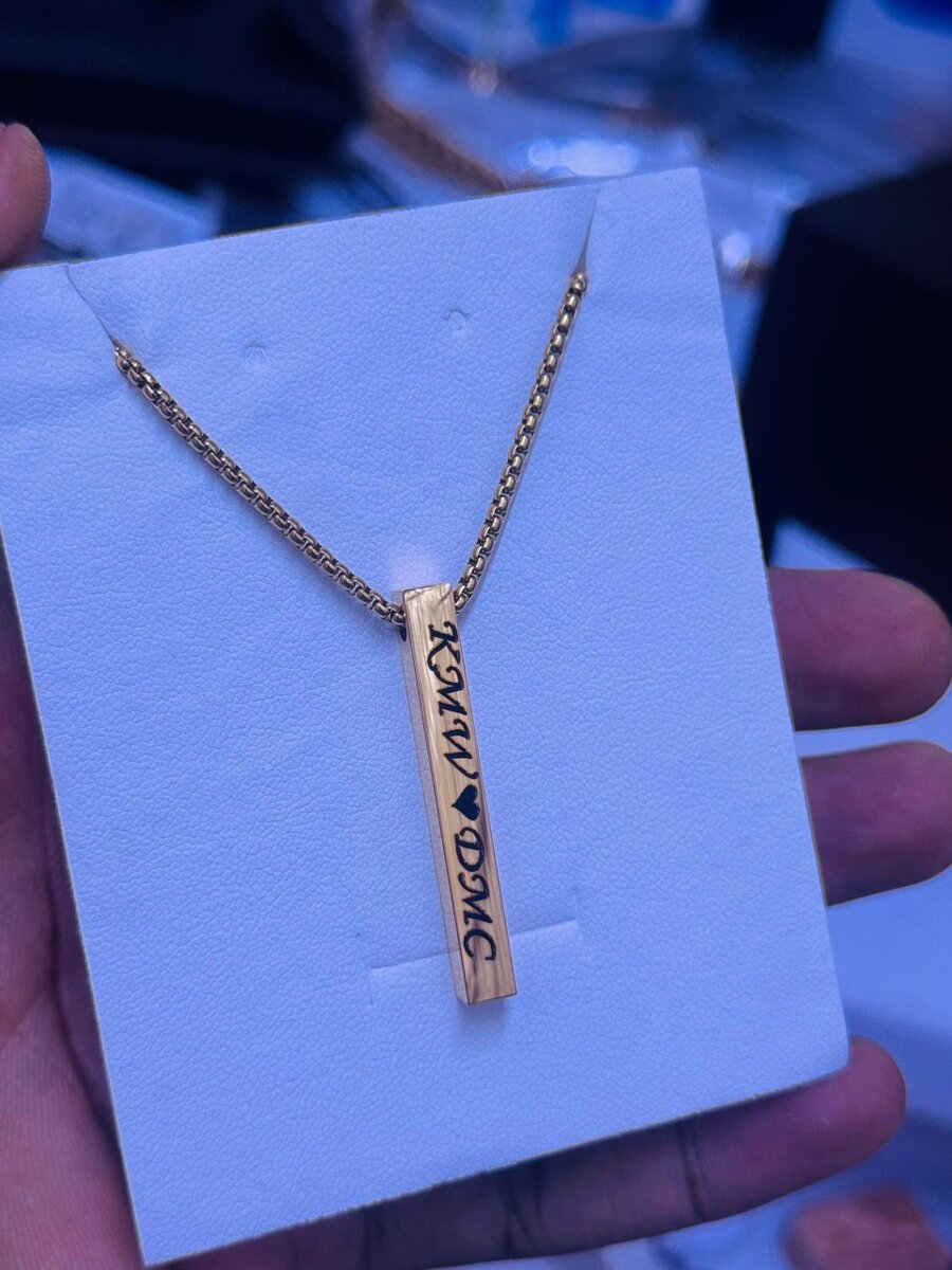 Colliers hommes personnalisés