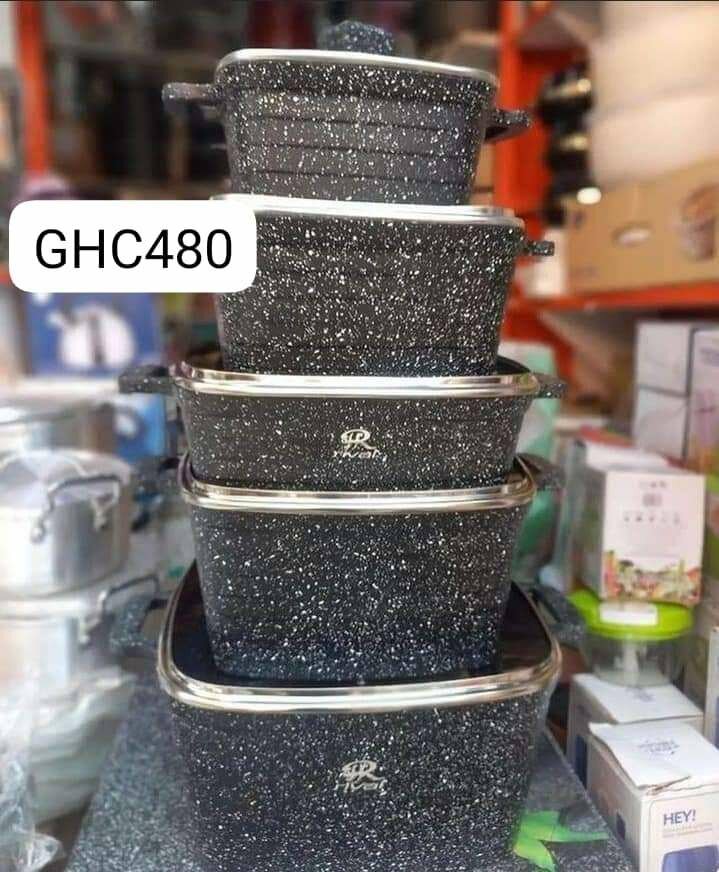 5 Pieces Granite Non Stick Set