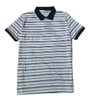 Premium Quality Polo T-Shirt for Men's, White Black Color Polo T-Shirt