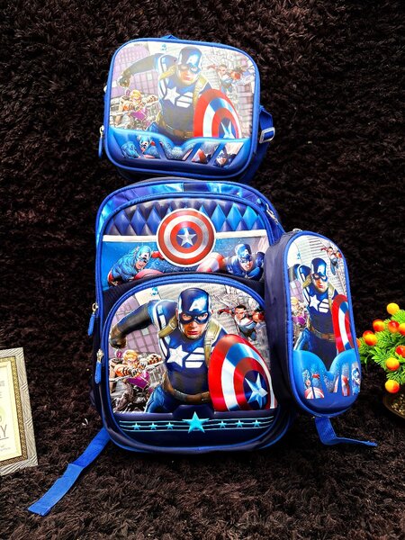 Ensemble Sacs à Dos Personnages Enfants