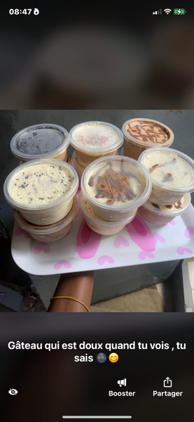 Gâteaux en Pot Délicieux