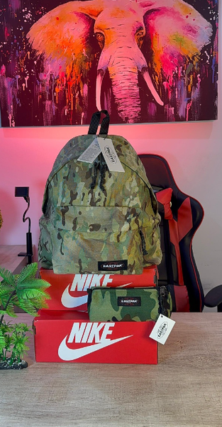  SAC EASTPAK AUTHENTIQUE + LA TROUSSE  camouflage