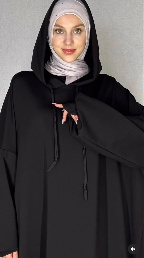 Худи платье *«SHAMS»* 🌞 с капюшоном