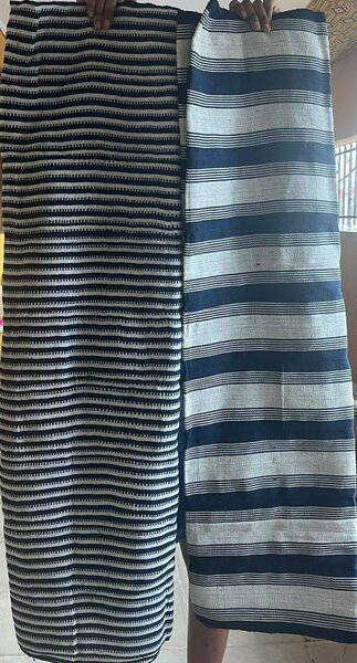 Tissu rayé élégant