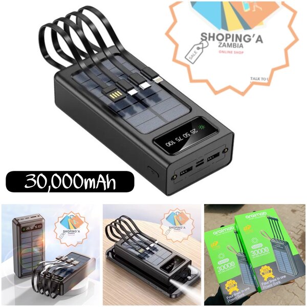 FAST CHARGE POWER BANKS (30,000mAh)