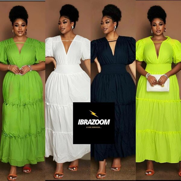 Robe Maxi Élégante Femme