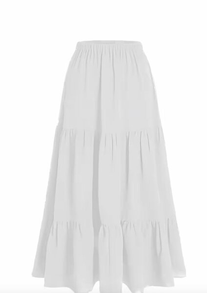 Jupe Longue Blanche Élégante