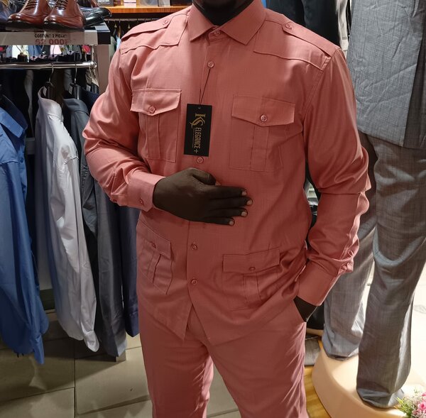 Génial Albacost Cubain tissu Lin rose