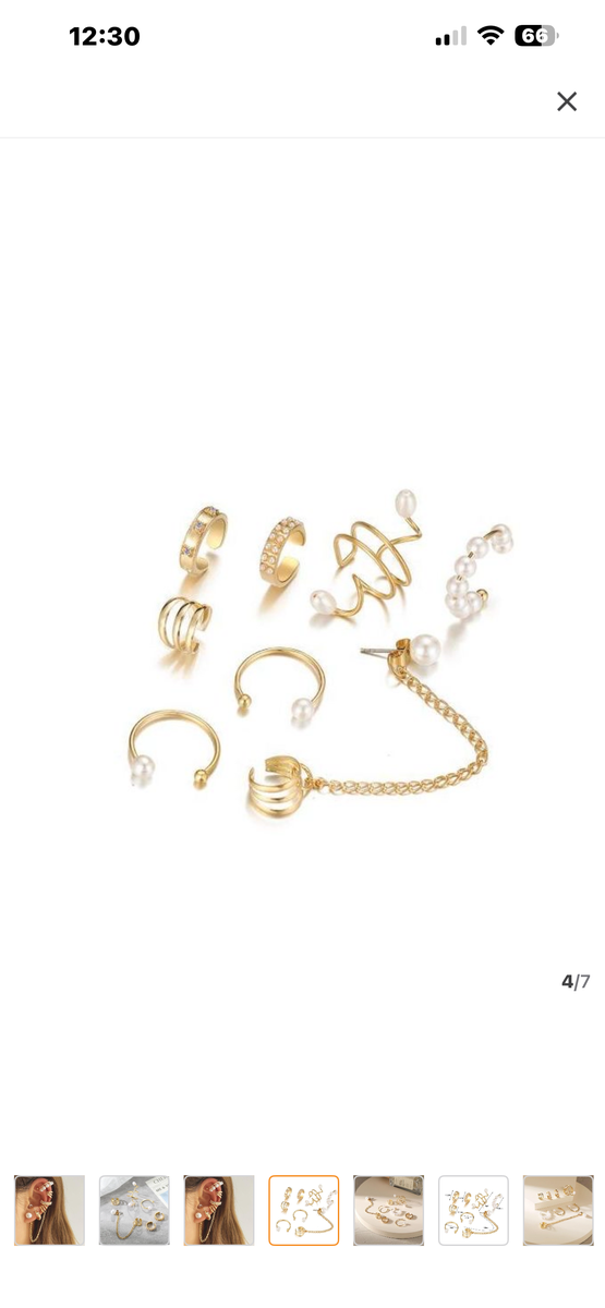 Boucles d'Oreilles sans trou