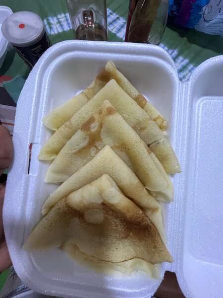 Crêpes natures gourmandes