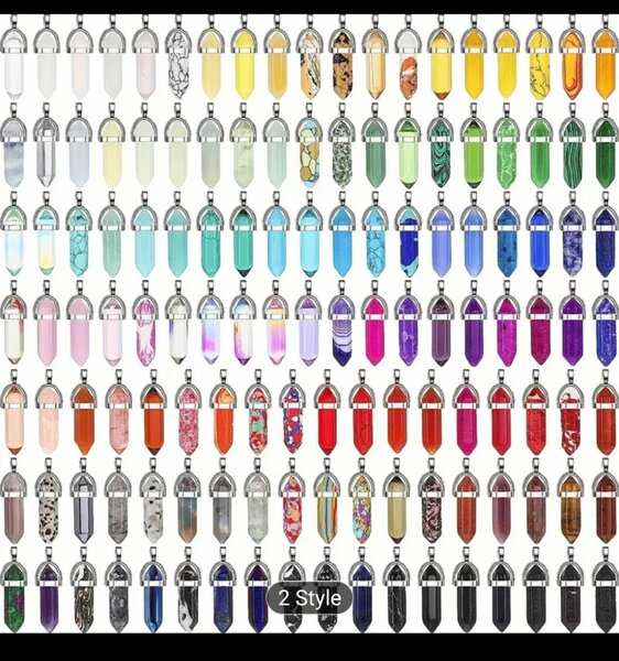 Colorful Gemstone Pendants