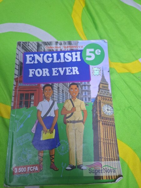 Livre d'anglais pour 5e