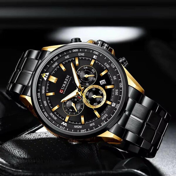 Montre Homme Chronographe Élégante