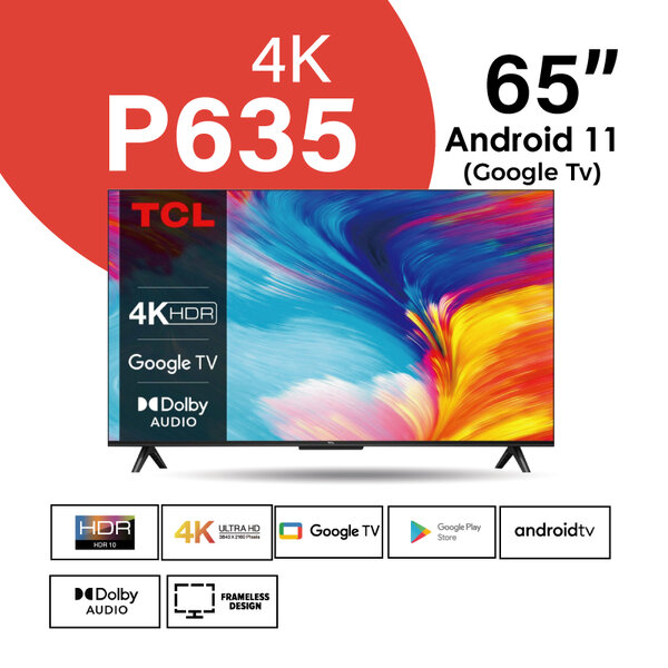 TCL 65 Inch Smart 4k Android - Google Television