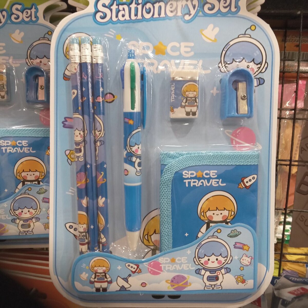 Stationary Set / Space Travel , White Bear