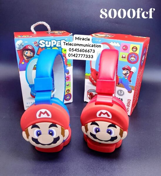Kids Super Mario Headphones